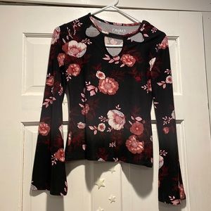Hardly worn flower shirt